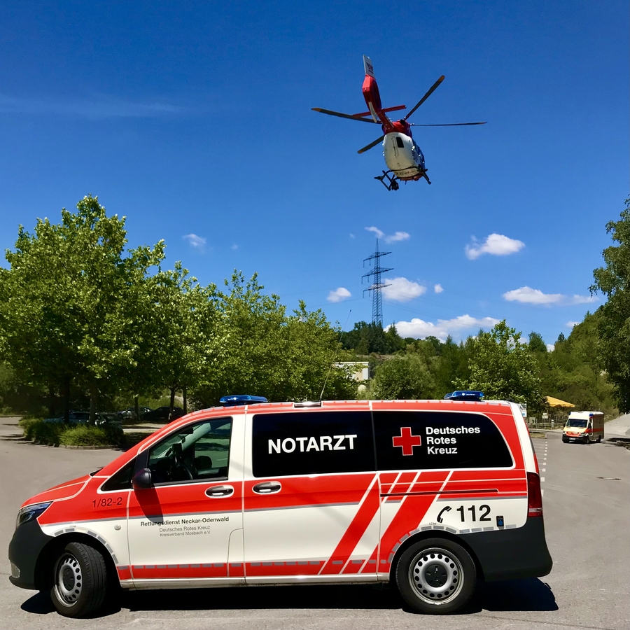 Gerade für die Versorgung im ländlichen Raum ist eine gute Zusammenarbeit mit den Einsatzkräften der Luftrettung sehr wichtig. Foto: Priv.-Doz. Dr. med. Harald Genzwürker