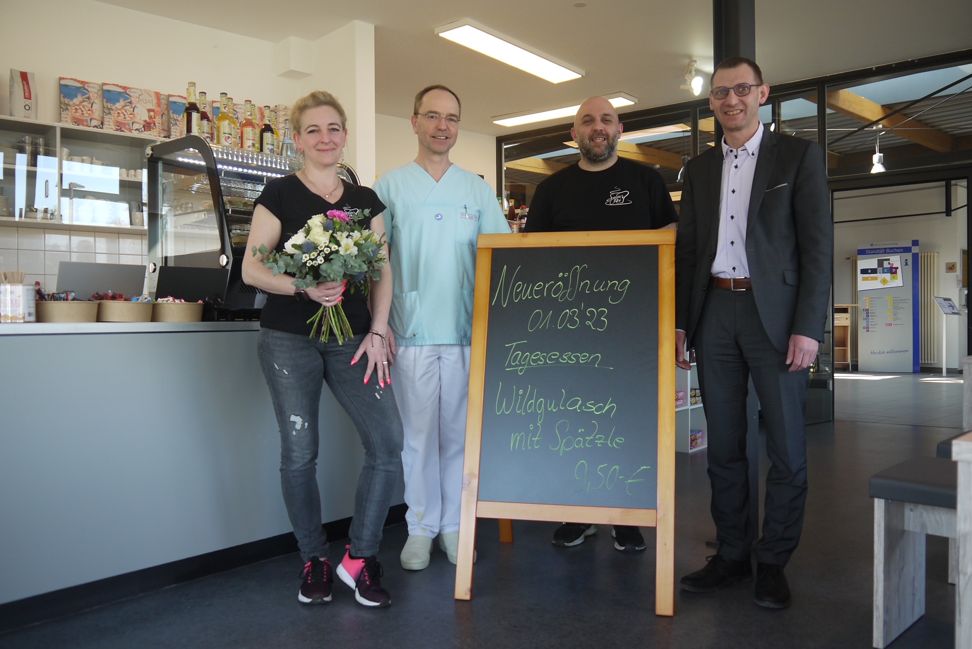 2023 3 1 Eröffnung Cafeteria Buchen