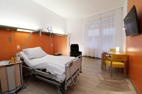 Zimmer auf der Palliativstation