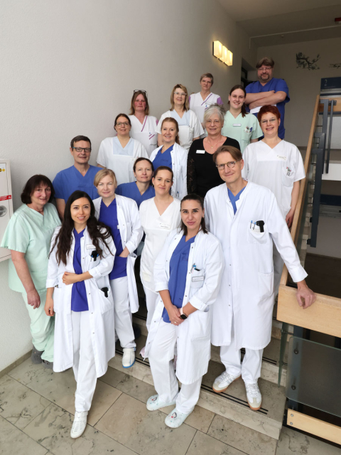 Team der Klinik für Gynäkologie und Geburtshilfe