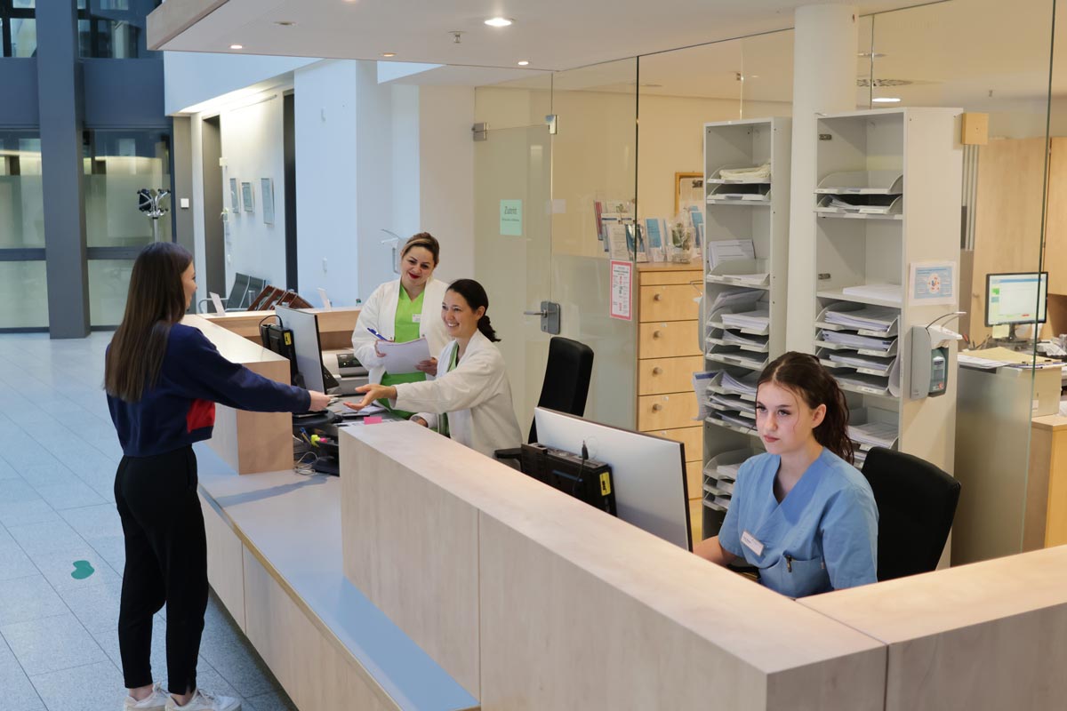 Zentrale Patientenaufnahme in Mosbach
