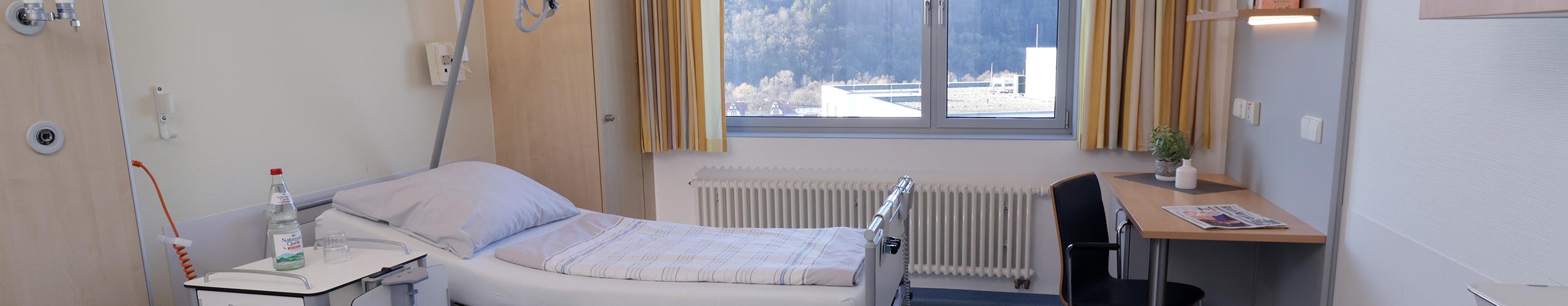 Patientenzimmer in Mosbach
