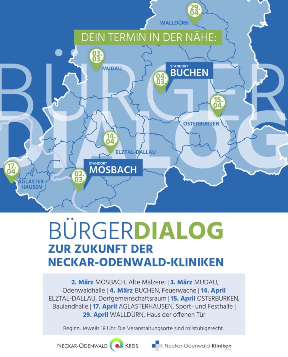 Bürgerdialoge zur Zukunft der Kliniken