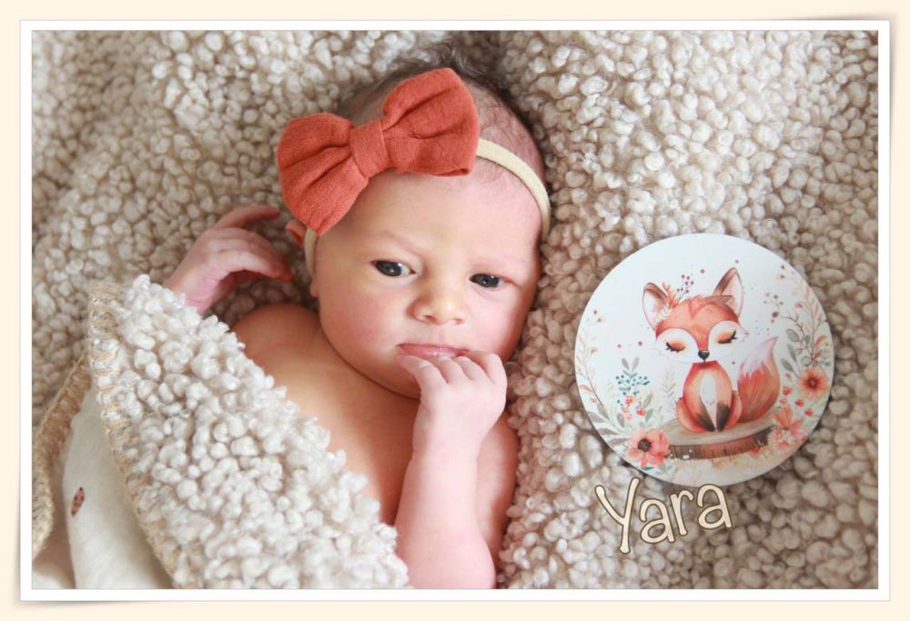 Neugeborenes Baby an den Neckar-Odenwald-Kliniken in Buchen (Odenwald)