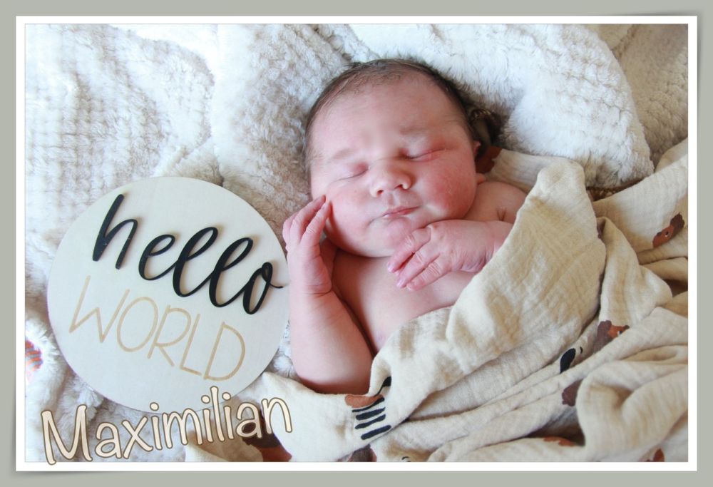 Neugeborenes Baby an den Neckar-Odenwald-Kliniken in Buchen (Odenwald)