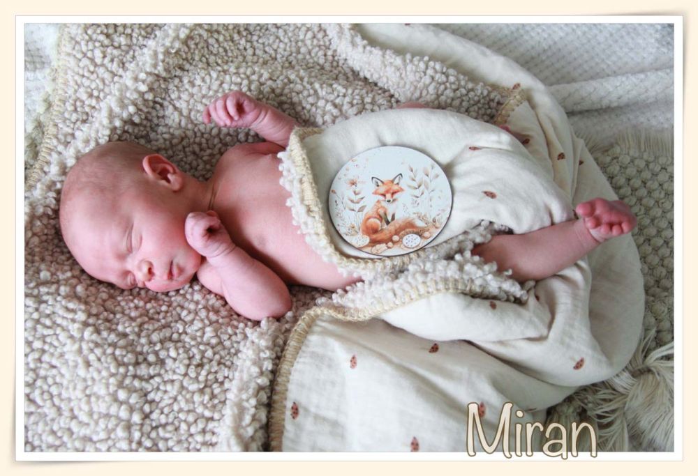 Neugeborenes Baby an den Neckar-Odenwald-Kliniken in Buchen (Odenwald)