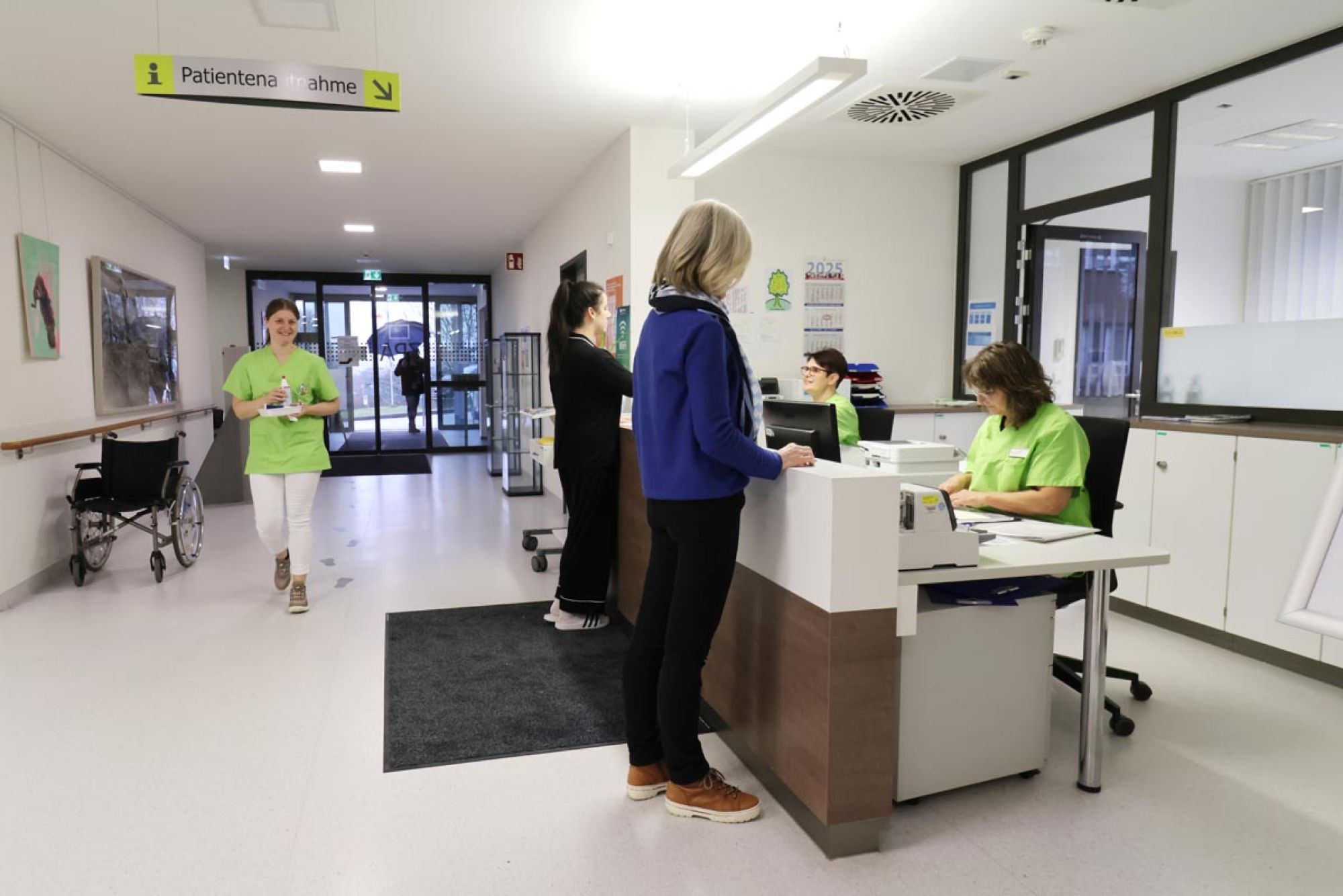 Zentrale Patientenaufnahme am Standort Buchen