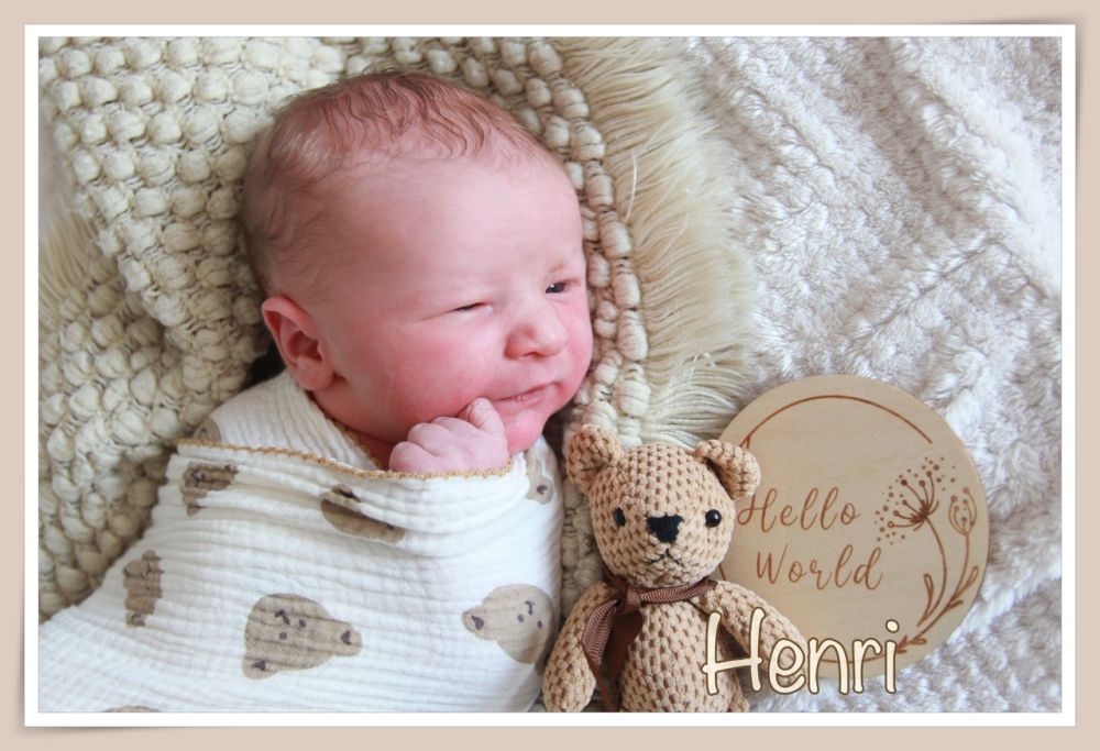 Neugeborenes Baby an den Neckar-Odenwald-Kliniken in Buchen (Odenwald)